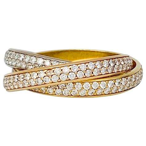 cartier bague 3 ors|bagues trinity Cartier.